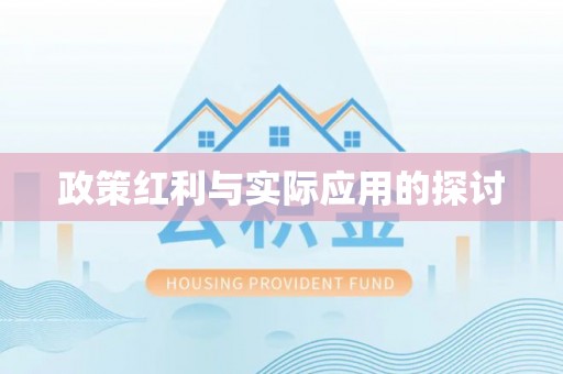 石拐政策红利与实际应用的探讨