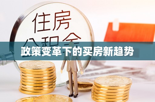石拐政策变革下的买房新趋势