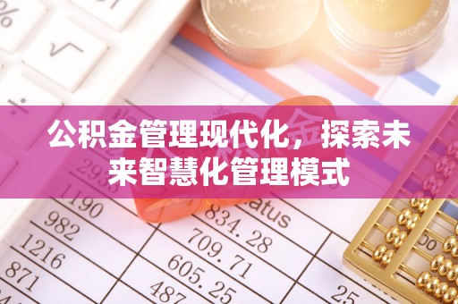 石拐公积金管理现代化，探索未来智慧化管理模式