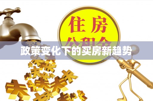 石拐政策变化下的买房新趋势