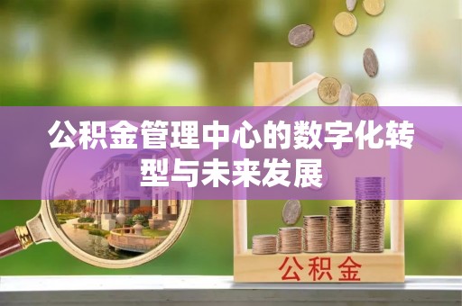 石拐公积金管理中心的数字化转型与未来发展