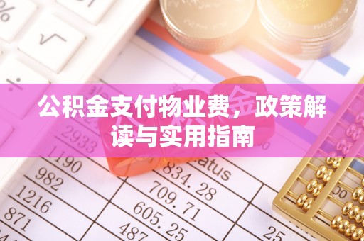 石拐公积金支付物业费，政策解读与实用指南