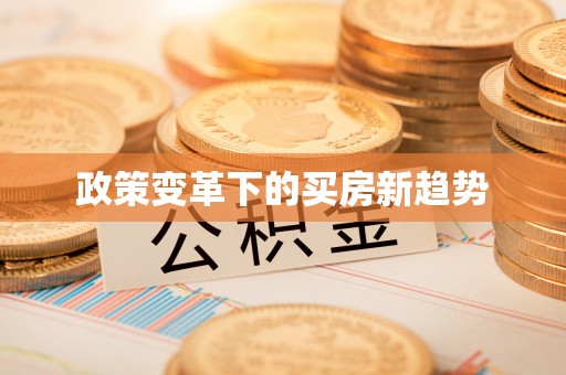 石拐政策变革下的买房新趋势