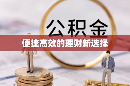石拐便捷高效的理财新选择